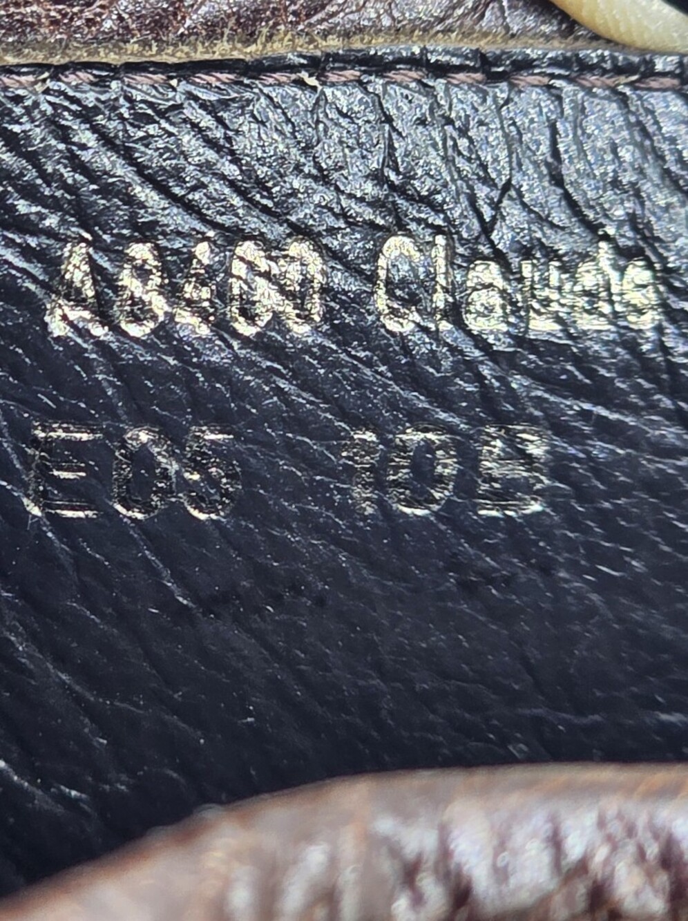 Vintage Y2K Coach Claude Chestnut Brown Leather Mule Platform Clog Heels Size 10 - Picture 8 of 16
